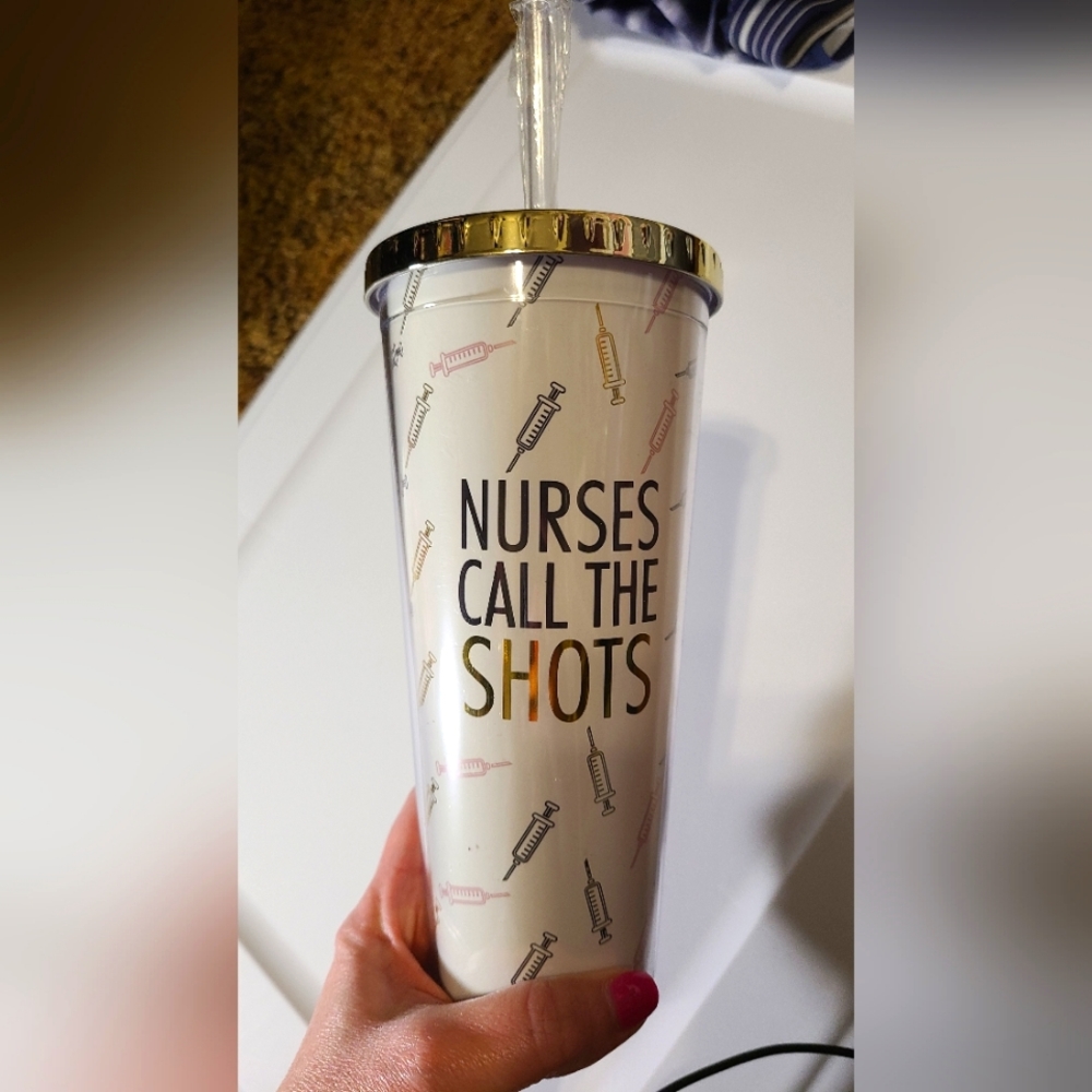Nurses Call The Shots New Tumbler Cup
